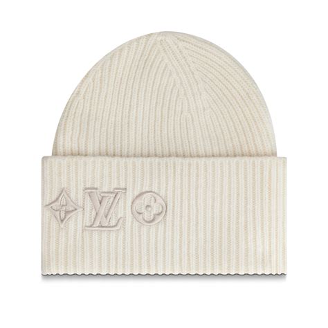 lv beanie white|louis vuitton beanie white.